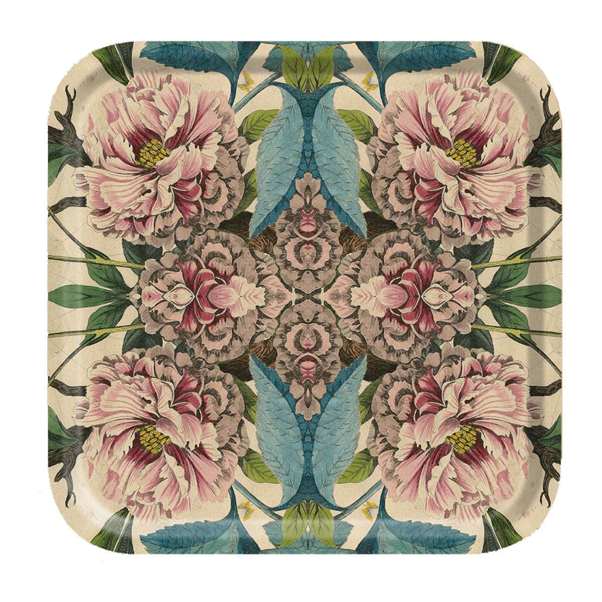 Birch Wood Square Tray - Avenida Home