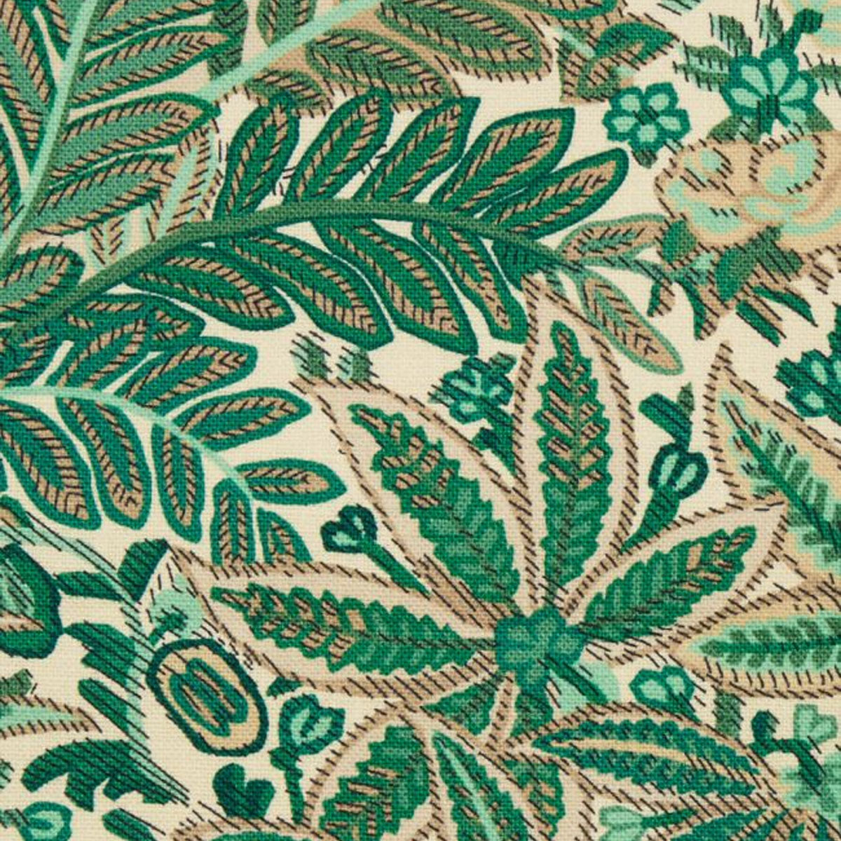 Persian Voyage Linen Fabric - Liberty