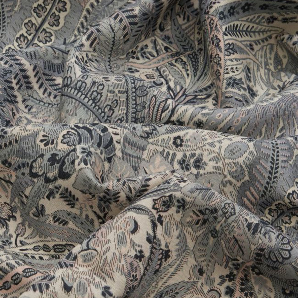 Persian Voyage Linen Fabric - Liberty