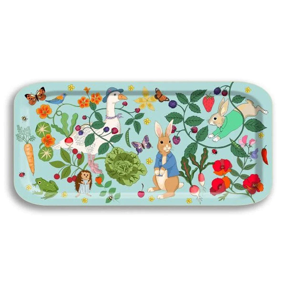 Birch Wood Narrow Tray - Avenida Home