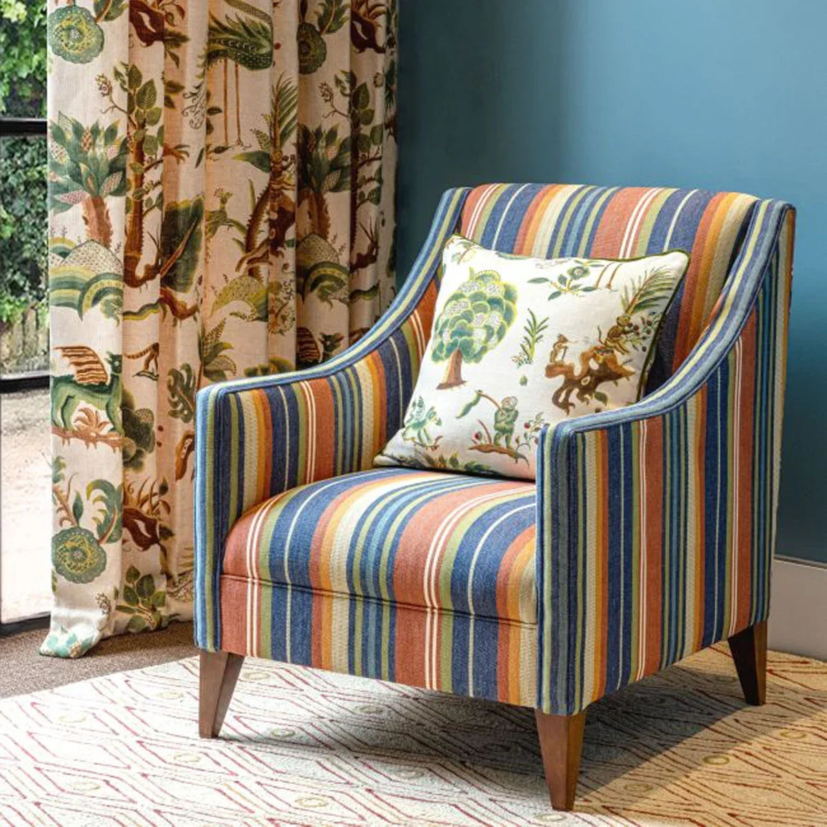 Petra Stripe Fabric - GP&J Baker