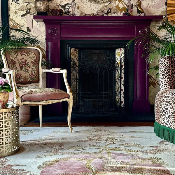 Phoenix Moon Hand Tufted Rug - Wendy Morrison Design - Courthouse Interiors