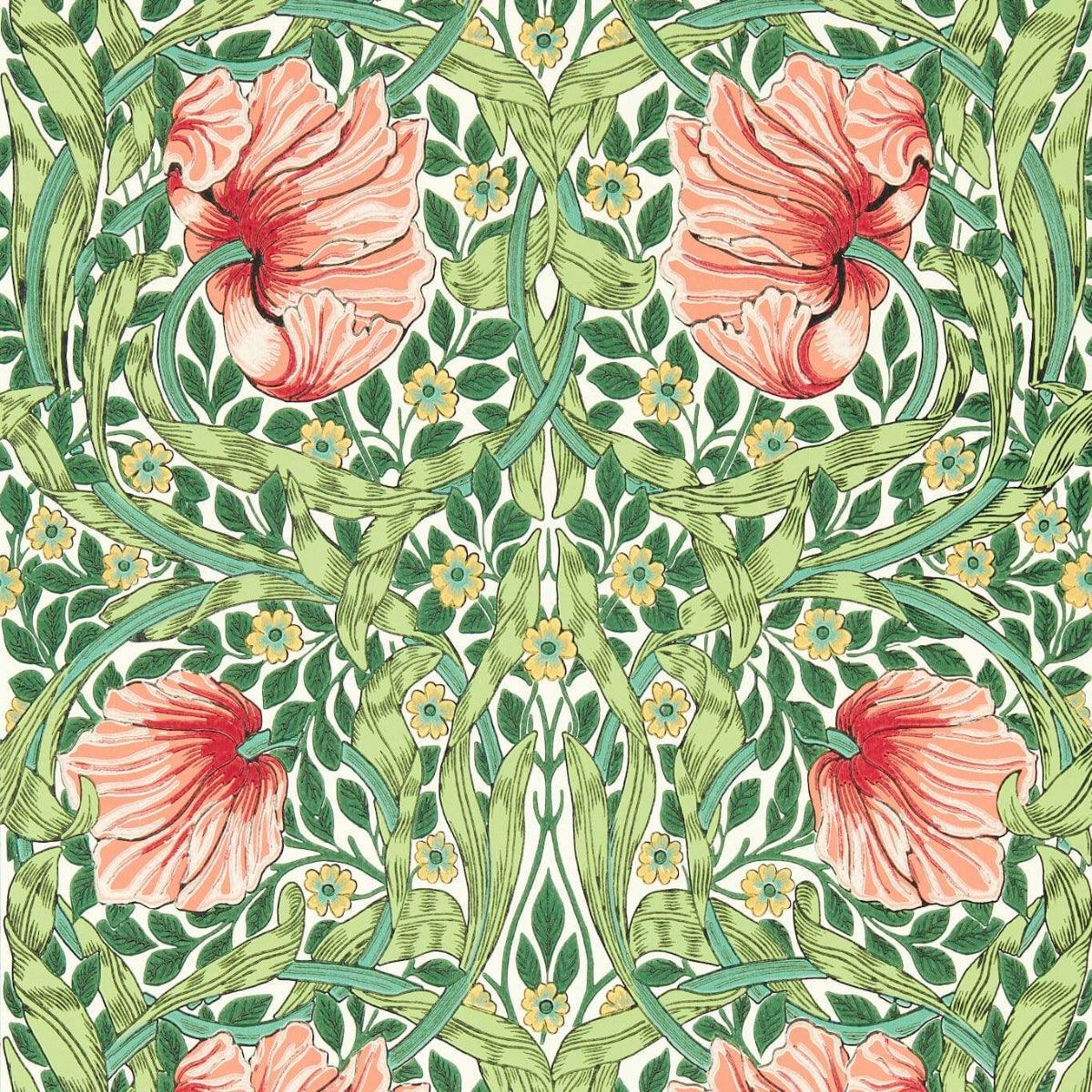 Morris &amp; Co Pimpernel - Bedford Park Wallpaper