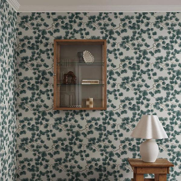 Pine Wallpaper Sandberg Courthouse Interiors 