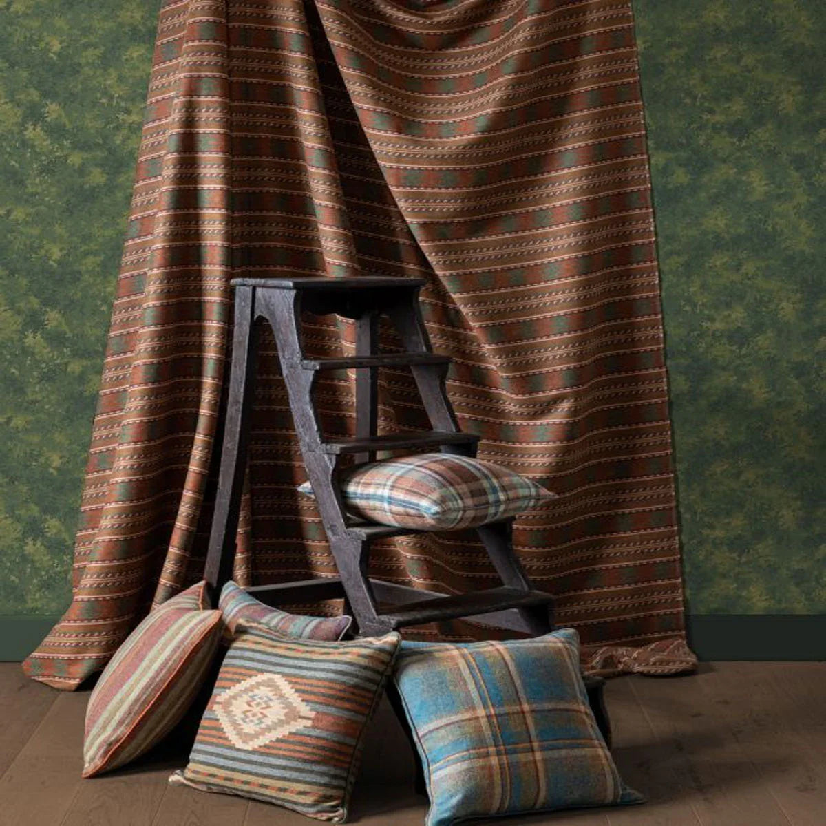 Lindisfarne Plaid Fabric - Mulberry Home