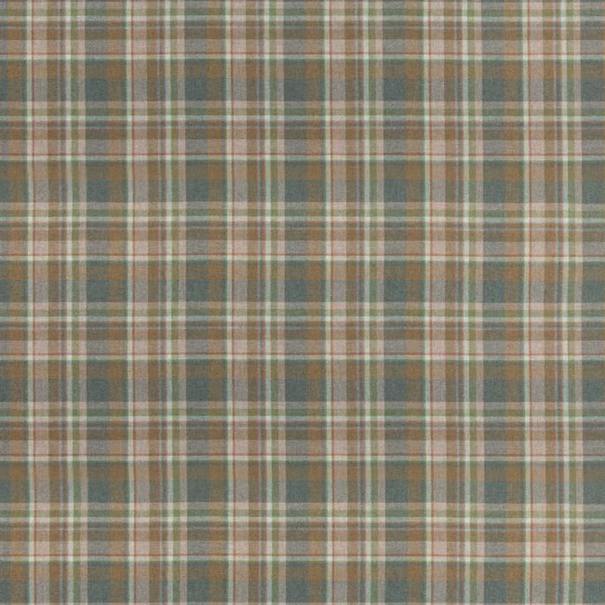 Lindisfarne Plaid Fabric - Mulberry Home