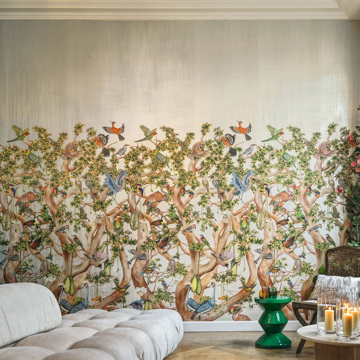 Tree of Life Metallic Mural Wallpaper - Cole & Son
