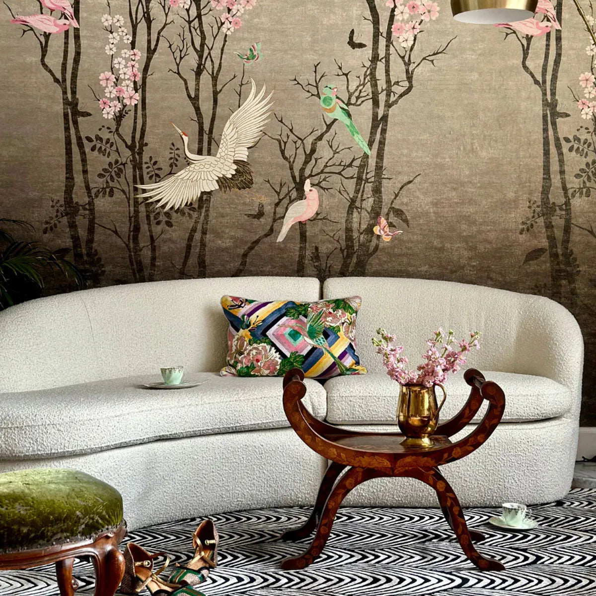 Plumage Hand Tufted Rug - Wendy Morrison Design - Courthouse Interiors