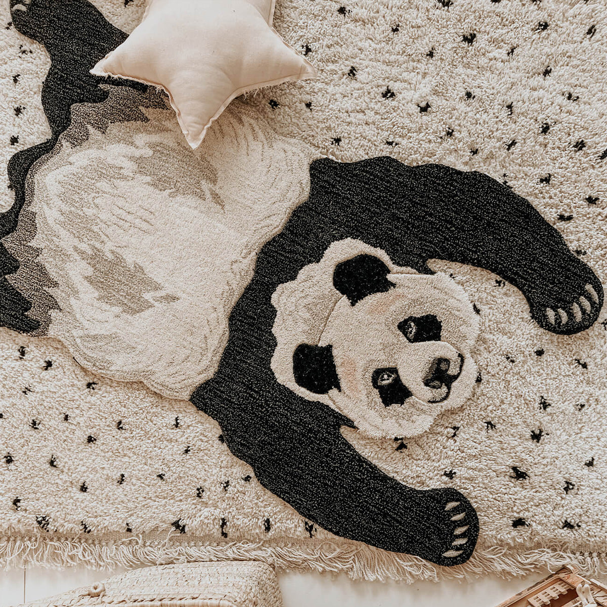 Plumpy Panda Rug Large - Doing Goods