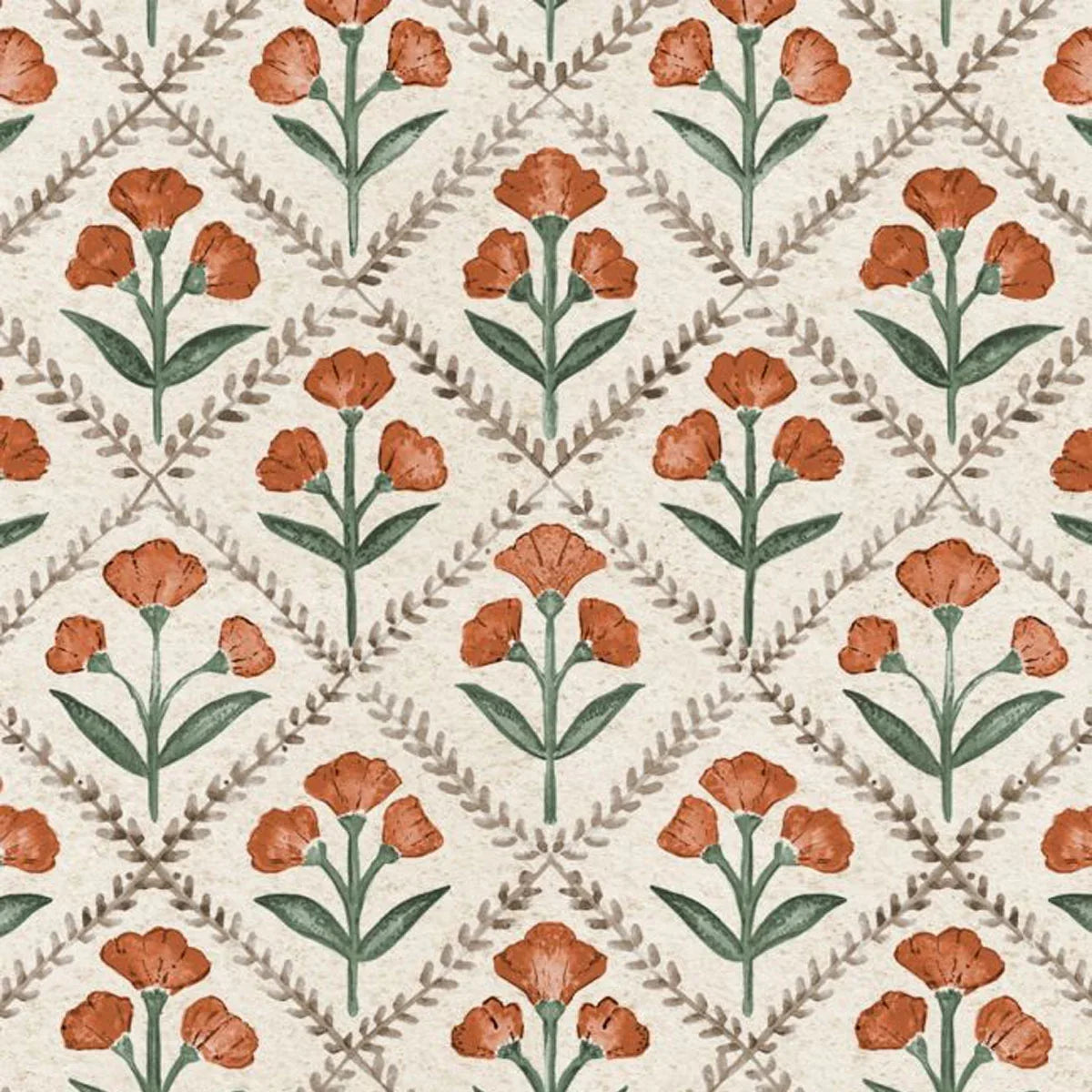 Poppy Wallpaper - Coordonne