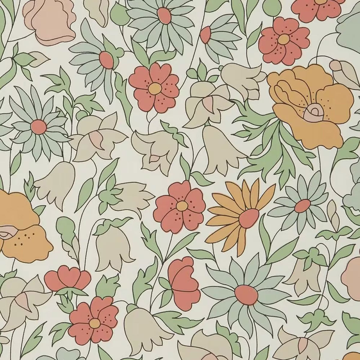 Poppy Meadowfield Wallpaper - Liberty