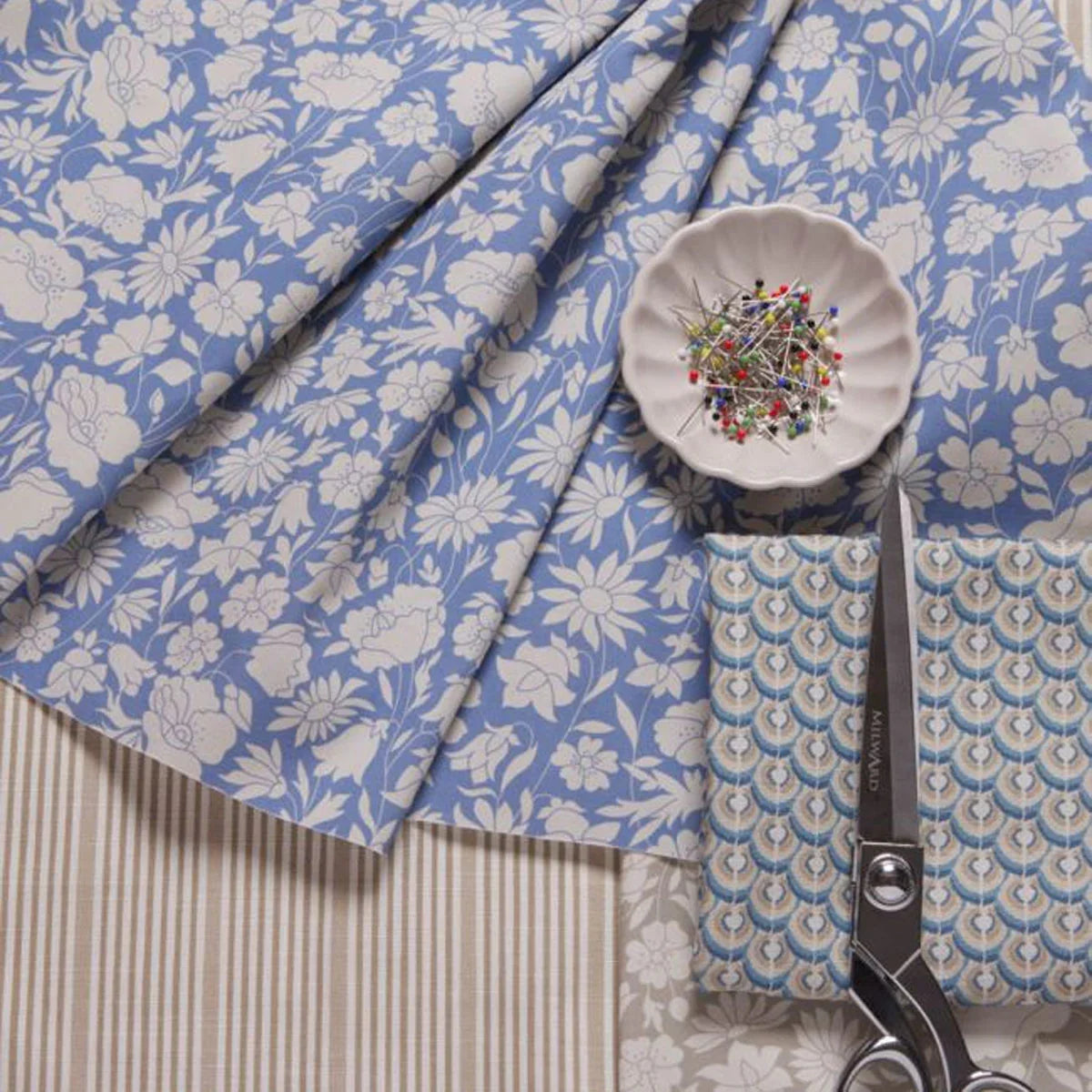 Poppy Grace Fabric - Liberty - Courthouse Interiors