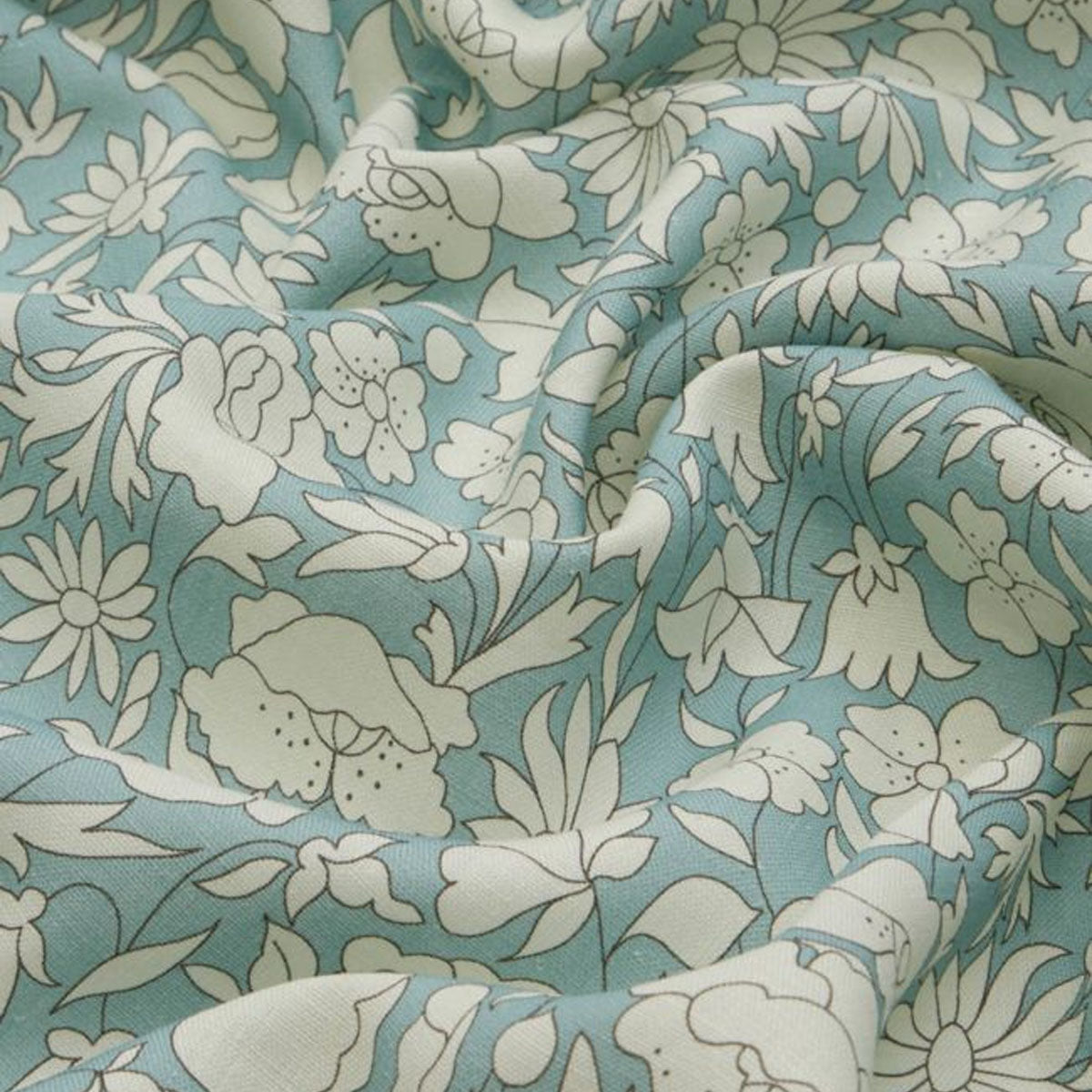 Poppy Meadow Fabric - Liberty