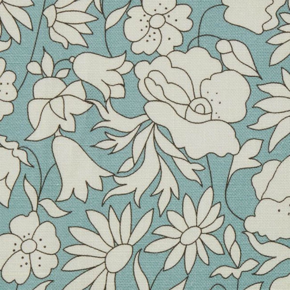 Poppy Meadow Fabric - Liberty