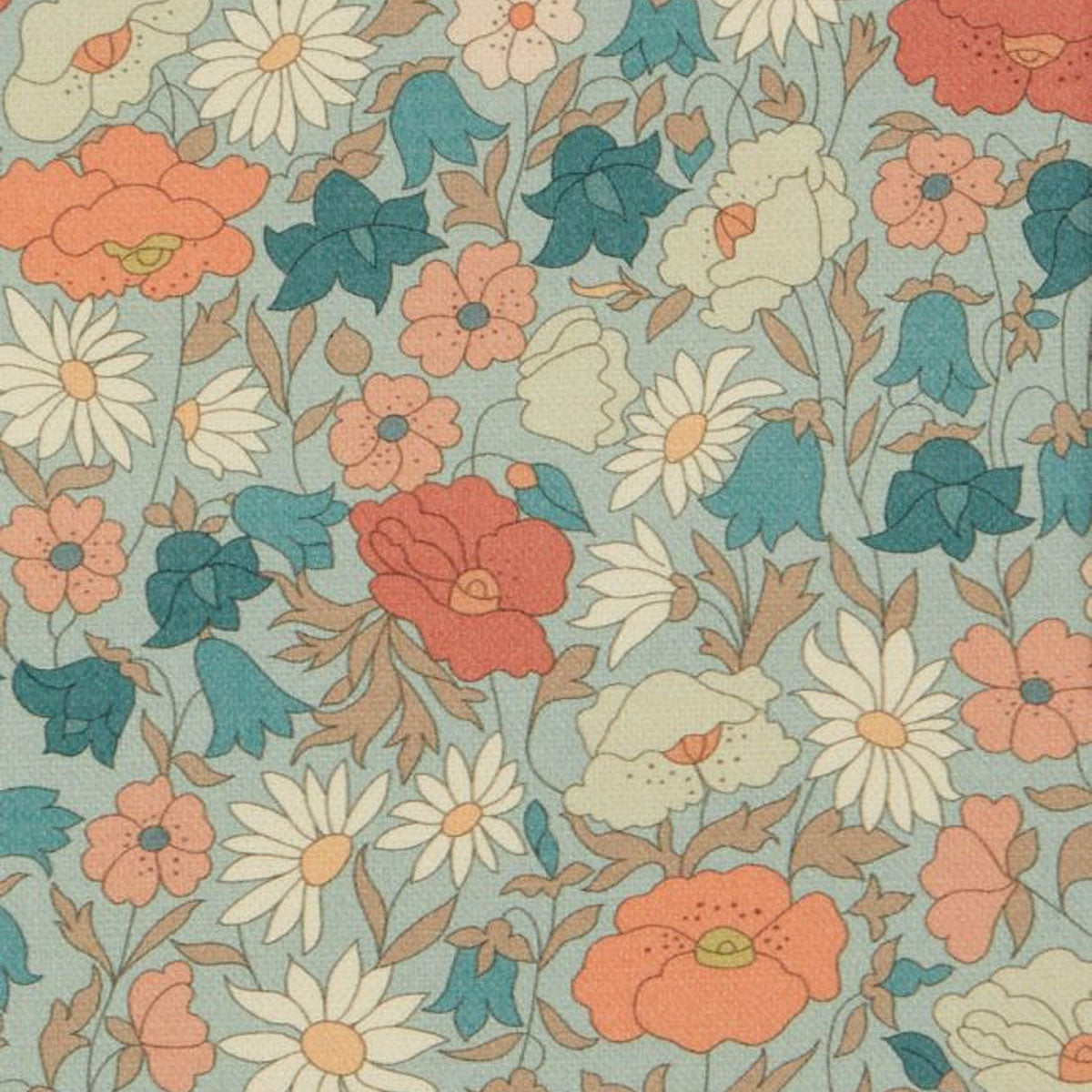 Poppy Meadowfield Fabric - Liberty