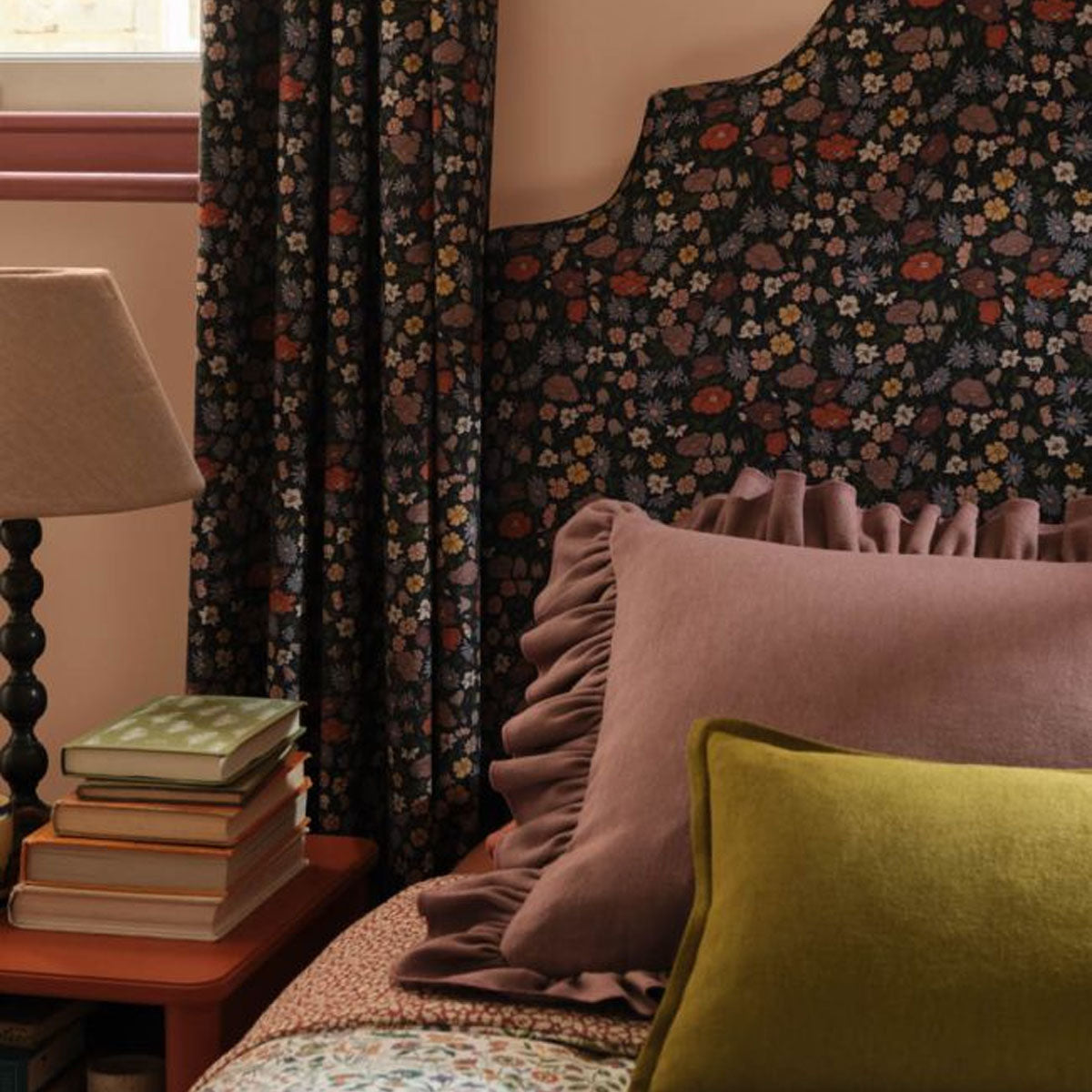 Poppy Meadowfield Fabric - Liberty