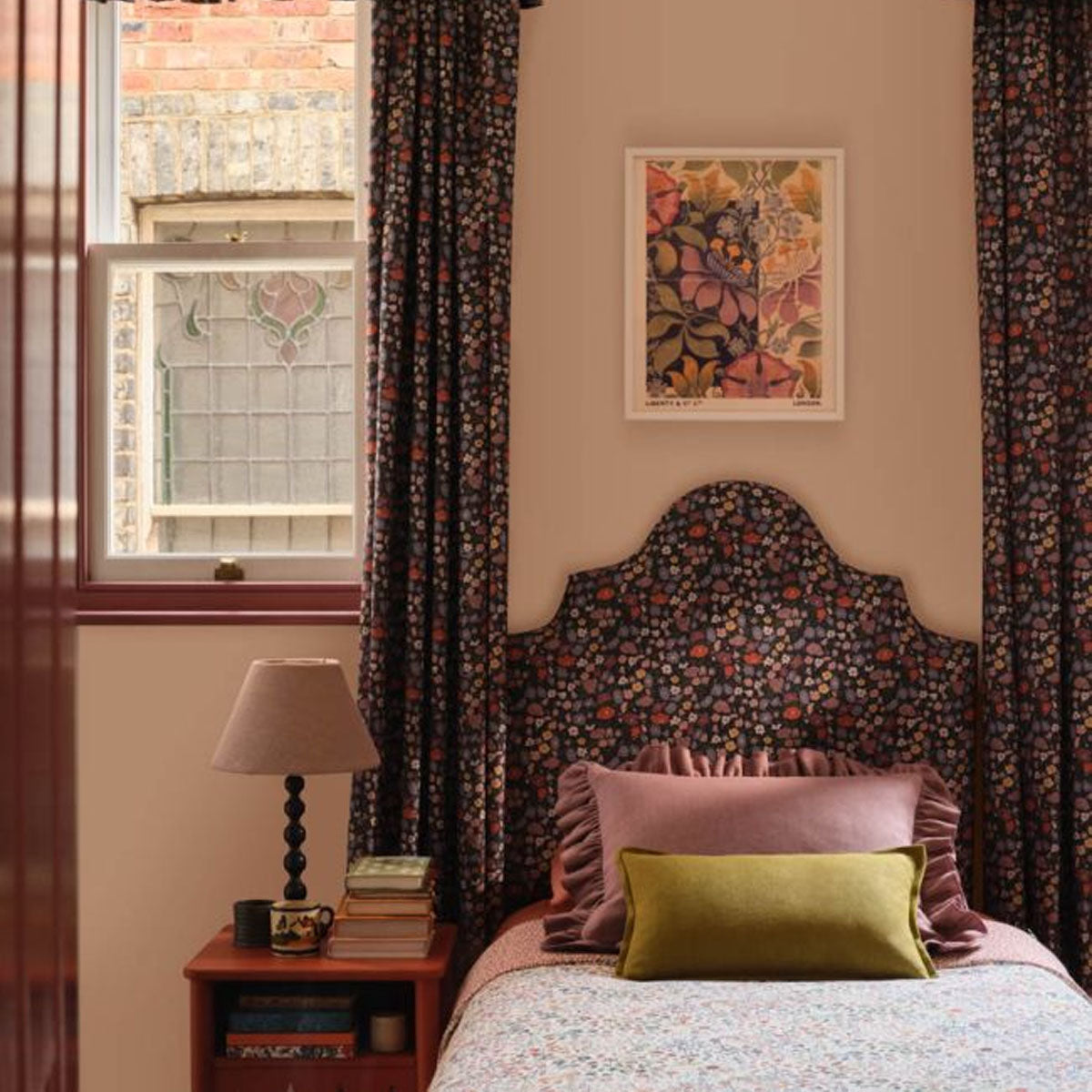 Poppy Meadowfield Fabric - Liberty