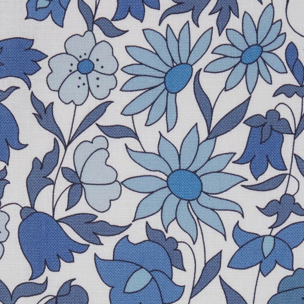 Poppy Meadowfield Linen Fabric - Liberty