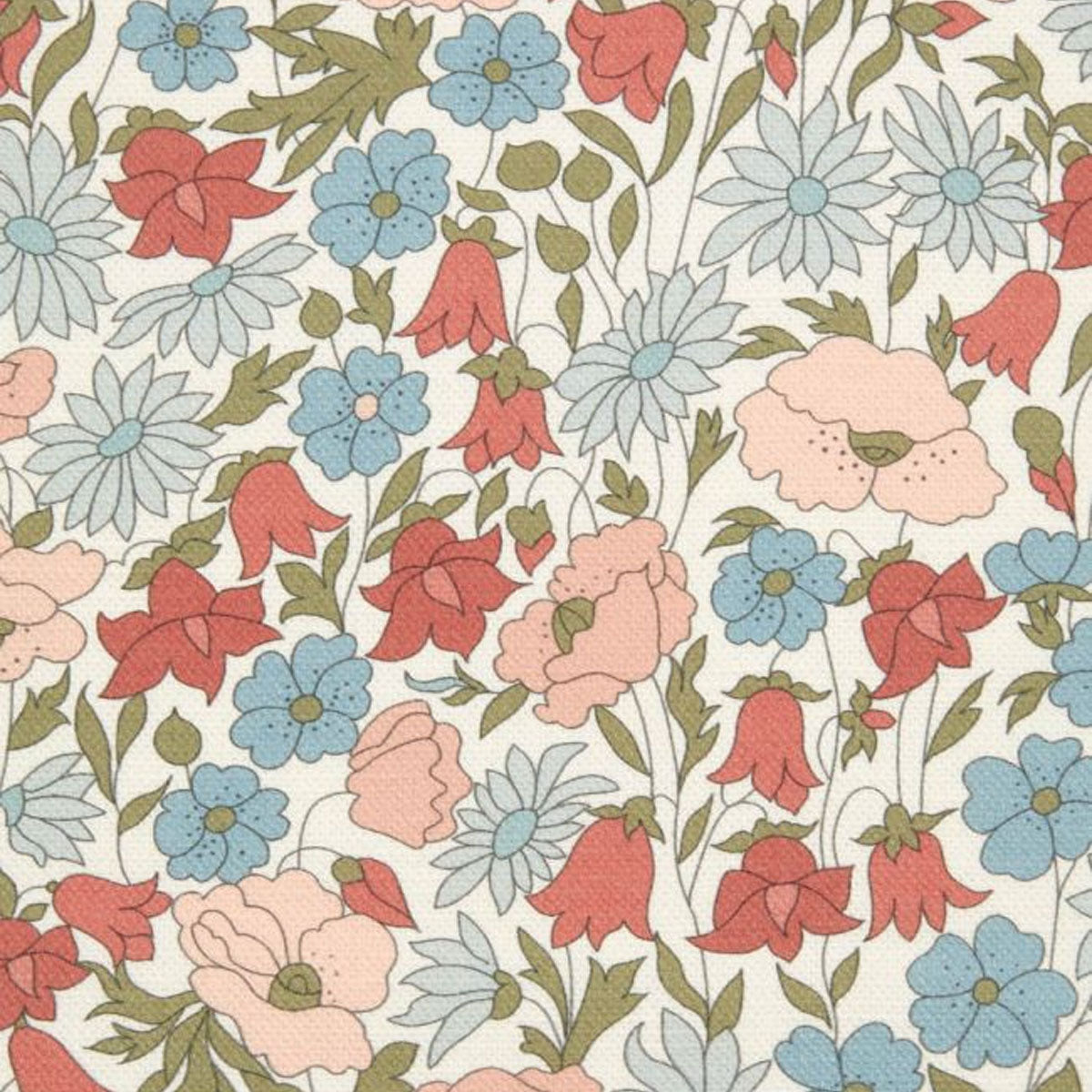 Poppy Meadowfield Fabric - Liberty