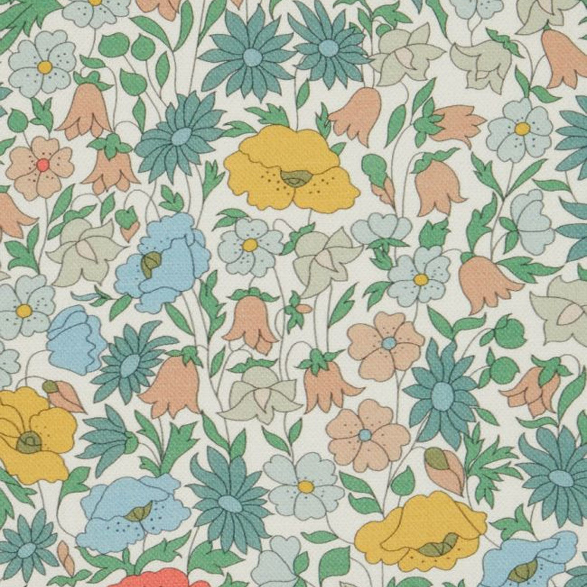 Poppy Meadowfield Fabric - Liberty