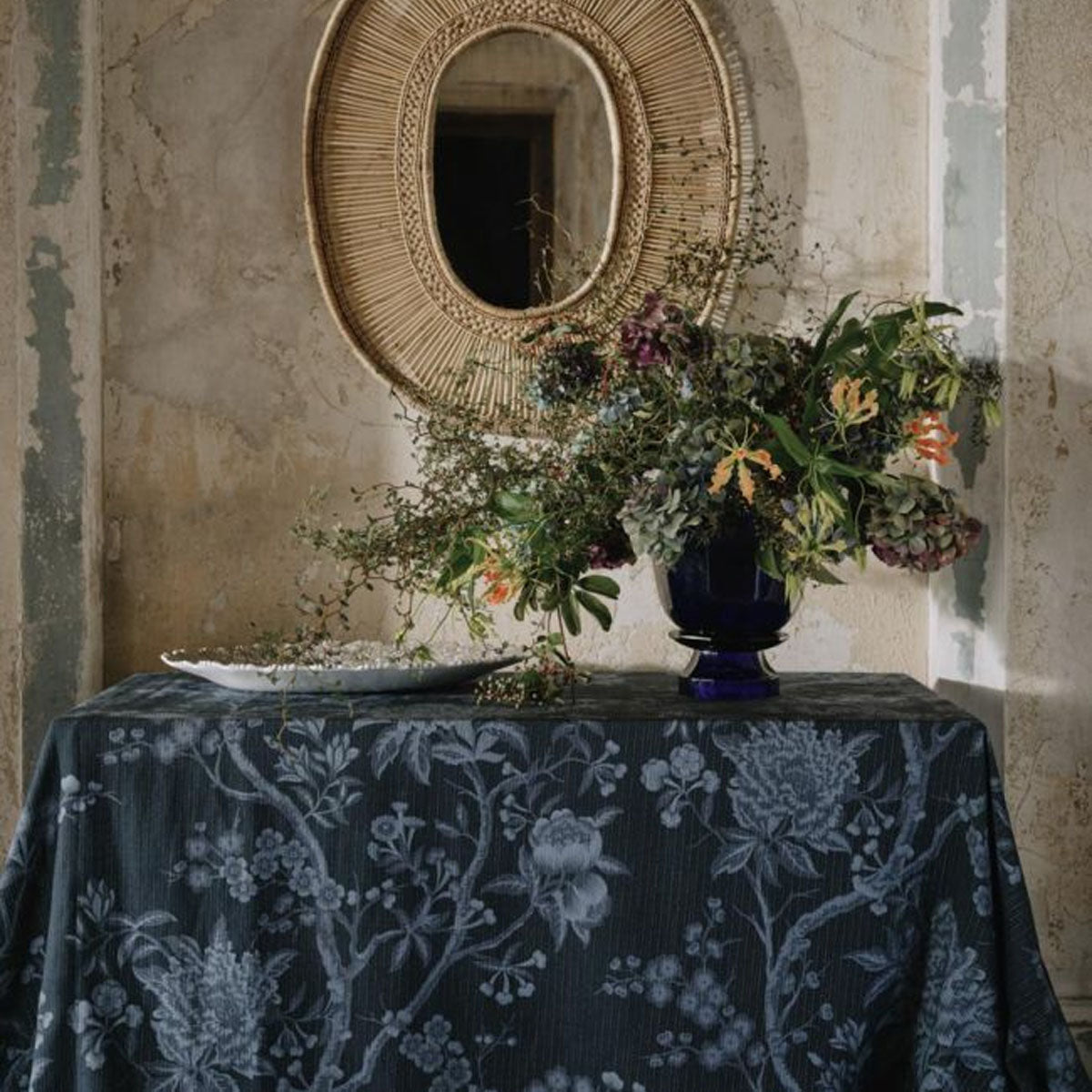 Porcelain Flower Fabric - Liberty