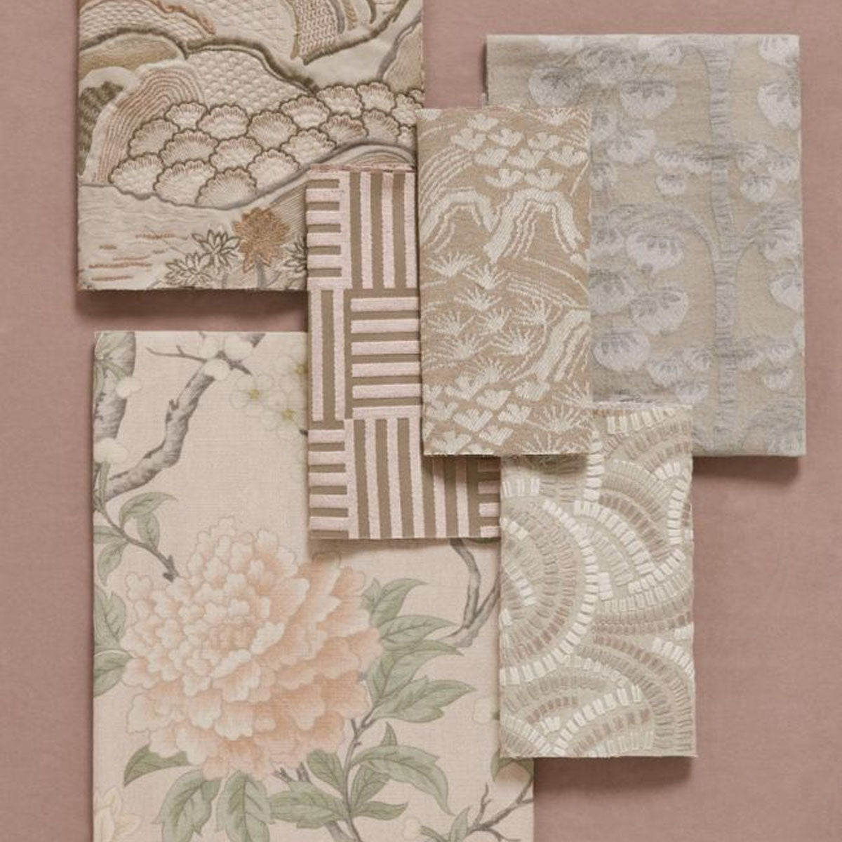 Porcelain Trail Fabric - Liberty