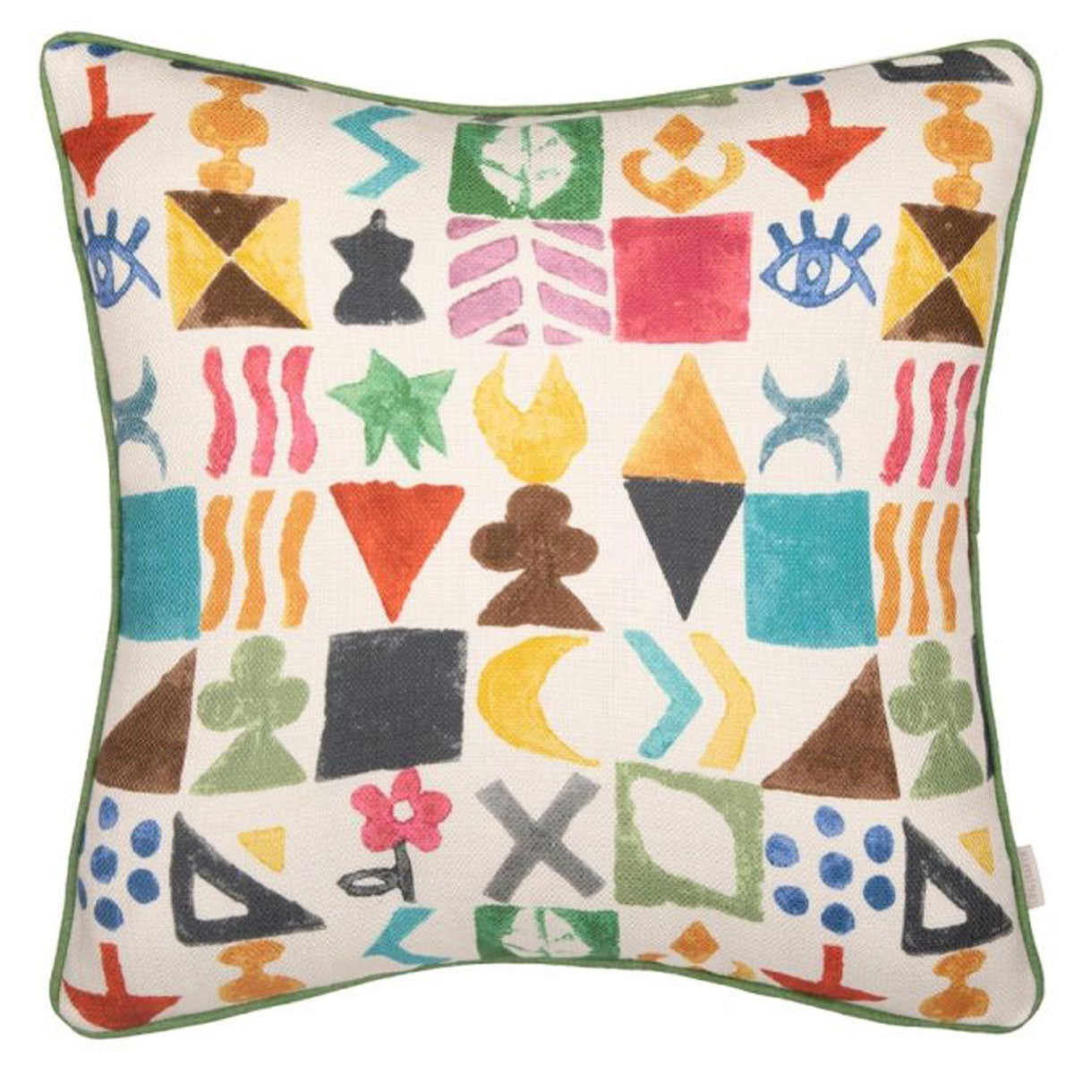 GP&amp;J Baker X Kit Kemp &#39;Potato Print&#39; Cushion