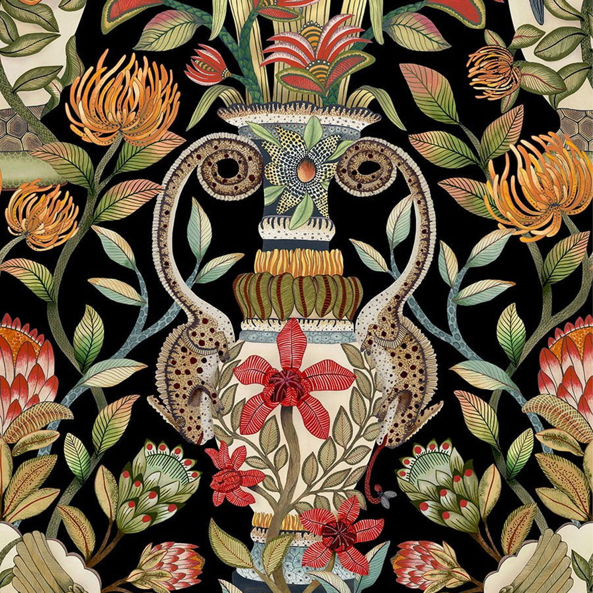 Protea Garden Wallpaper - Cole & Son