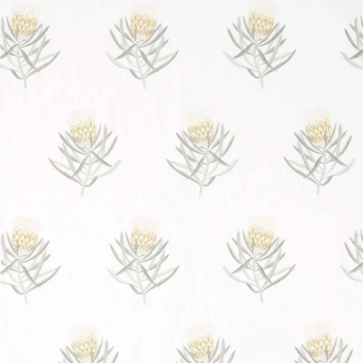 Protea Flower Fabric - Sanderson