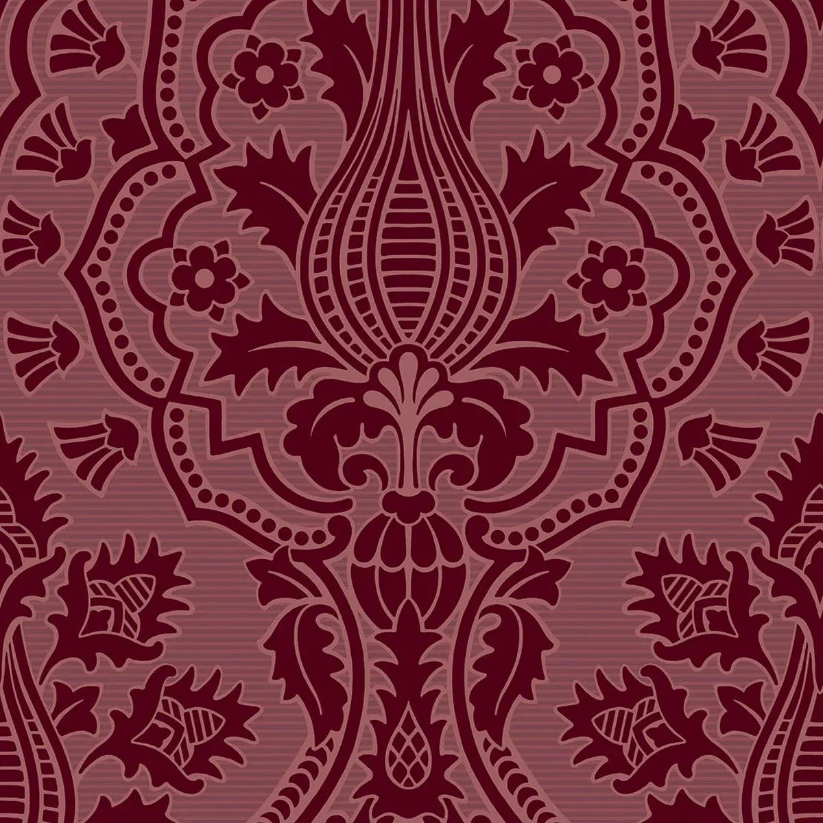 Pugin Palace Flock Wallpaper - Cole & Son
