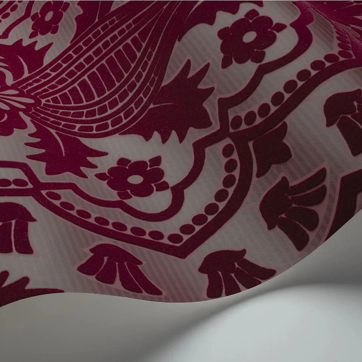 Pugin Palace Flock Wallpaper - Cole & Son