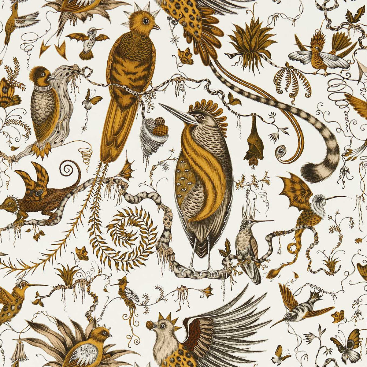 Quetzal Wallpaper - Clarke &amp; Clarke X Emma Shipley