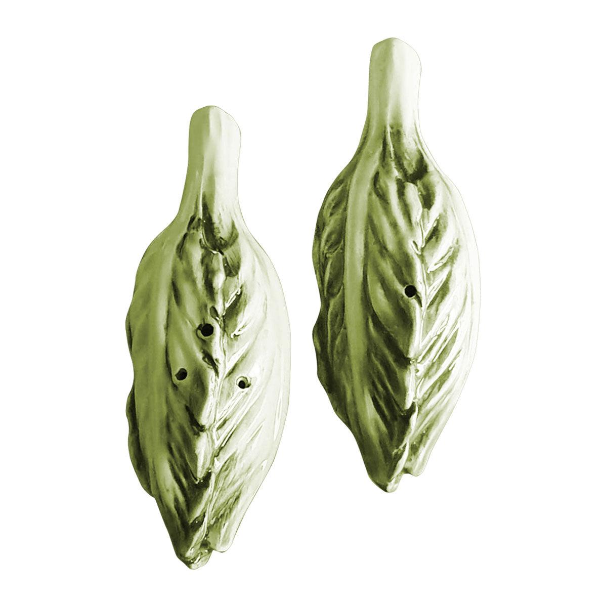 Hand Painted Radicchio Ceramic Salt and Pepper Shakers - Les Ottomans