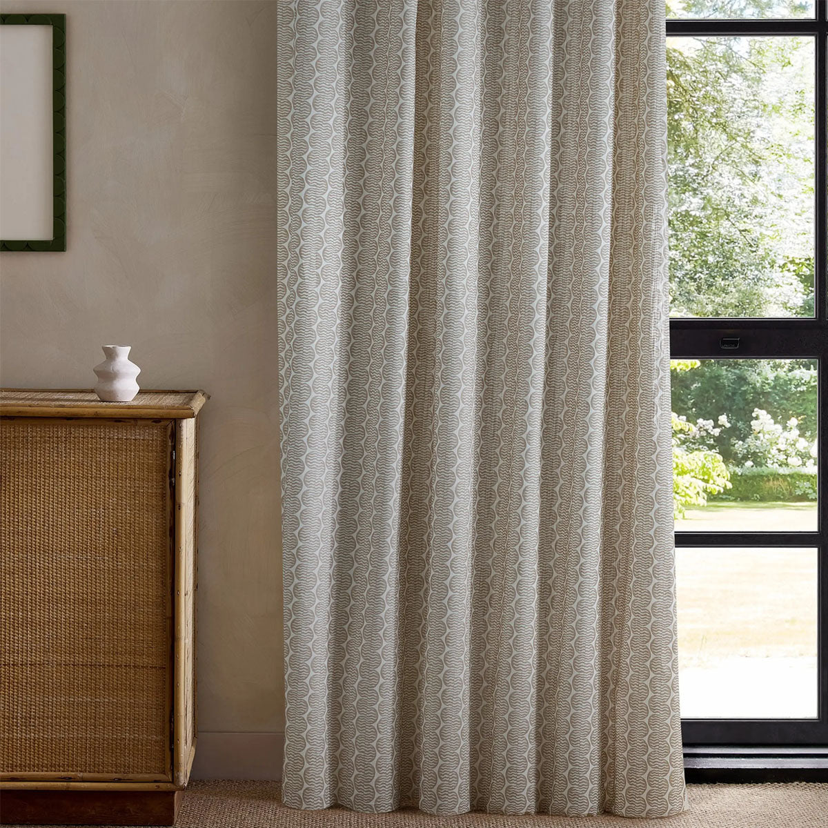 Raft Stripe Print Fabric - Scion