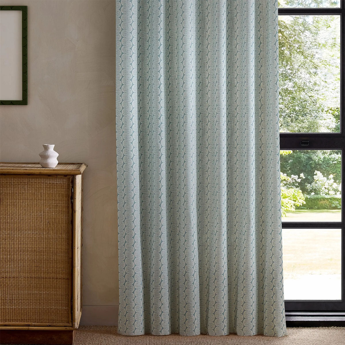 Raft Stripe Print Fabric - Scion