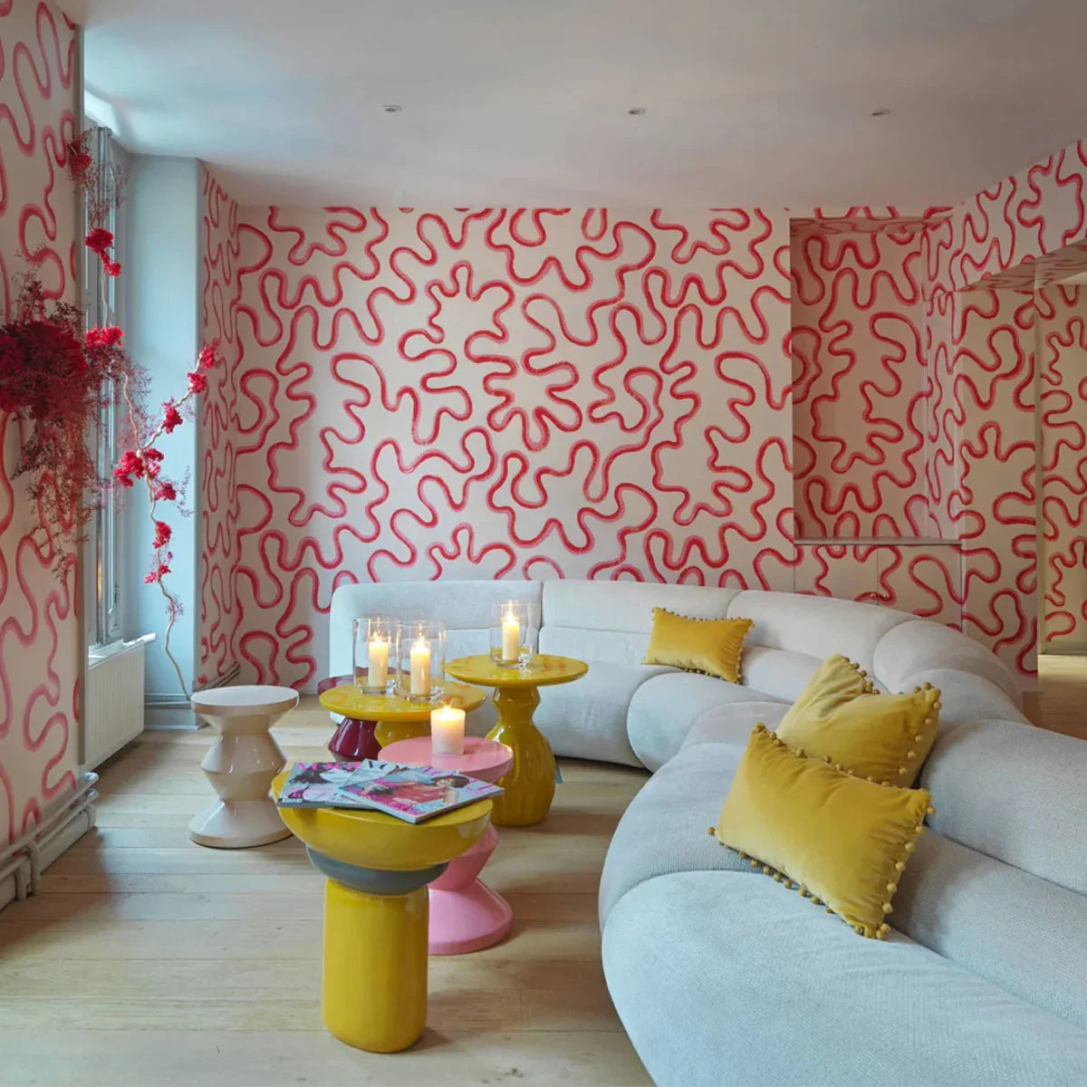 Rainforest Squiggle Wallpaper - Cole & Son x Vivienne Westwood