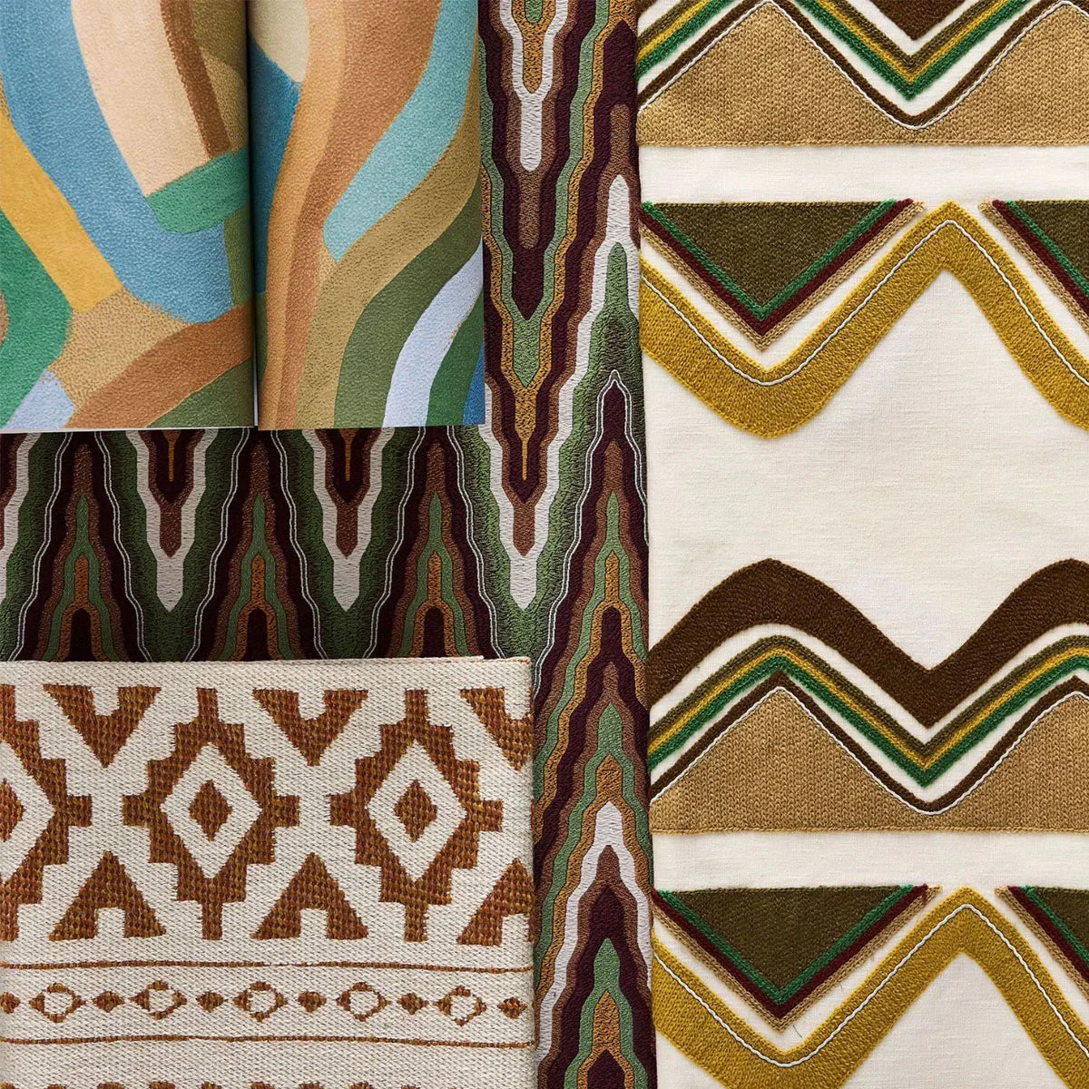Rebozo Fabric - Harlequin