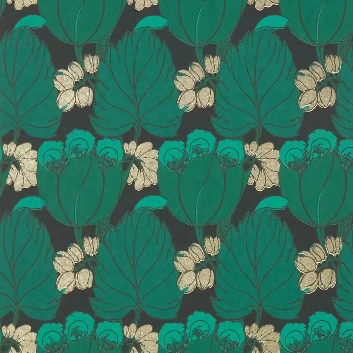 Regency Tulip Wallpaper - Liberty