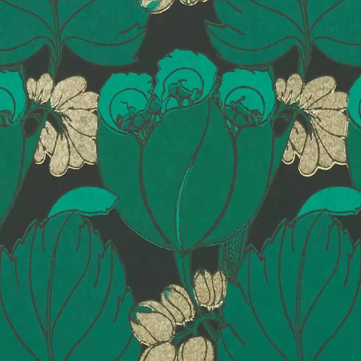 Regency Tulip Wallpaper - Liberty