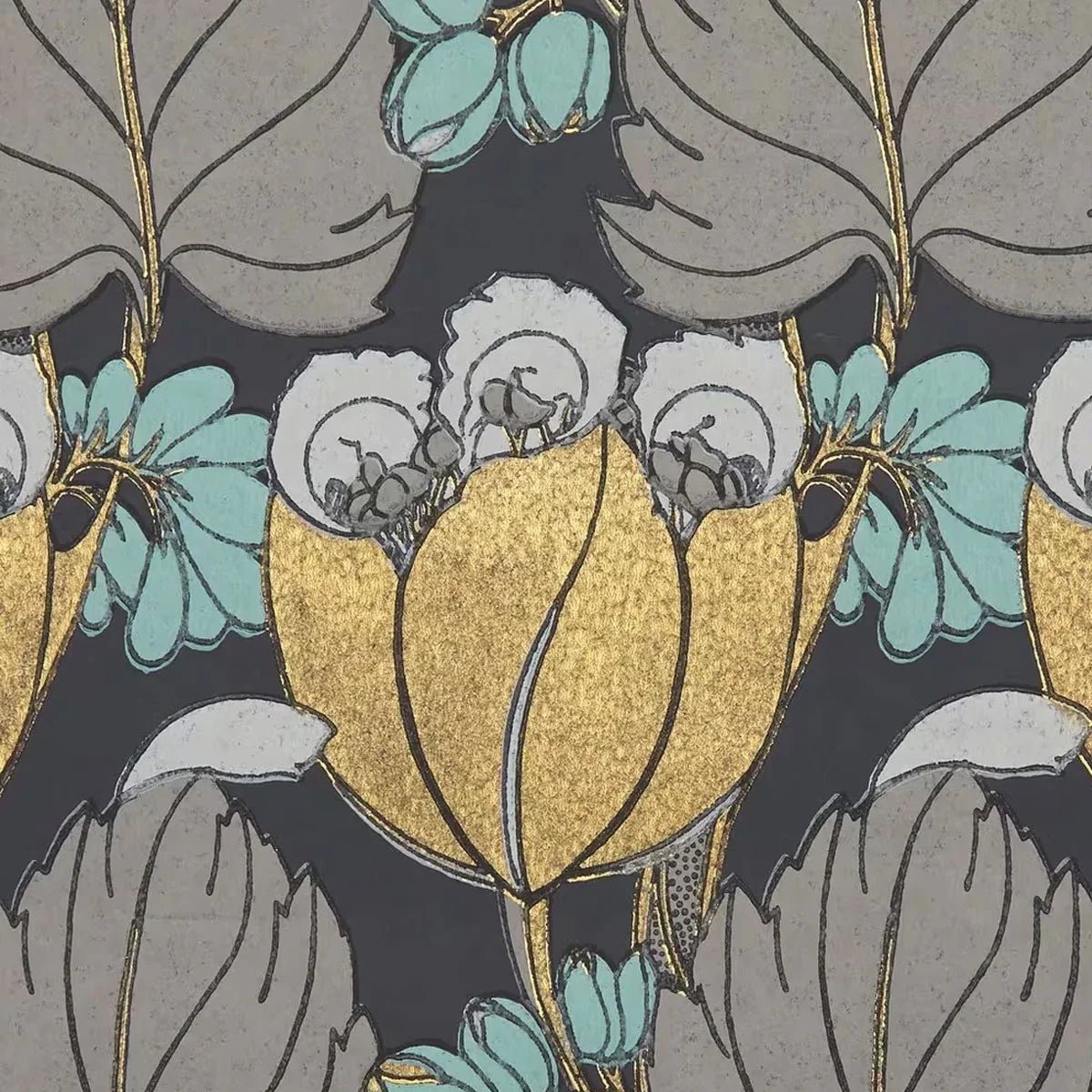 Regency Tulip Wallpaper - Liberty
