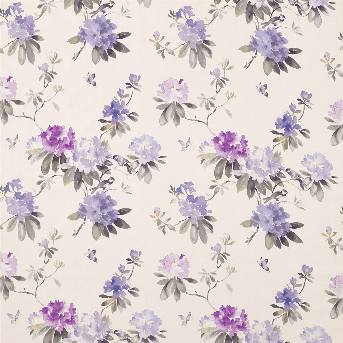 Rhodera Grape Fabric - Sanderson
