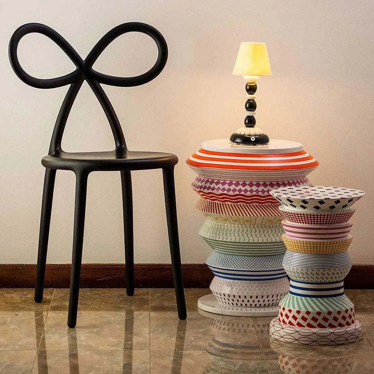 Chair Ribbon Design Ribbon Chair - Qeeboo - Courthouse Interiors