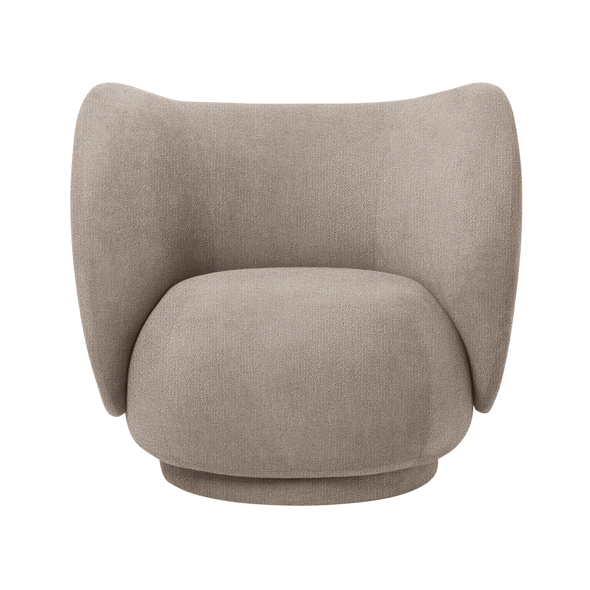 Rico Lounge Chair Boucle Sand - ferm LIVING