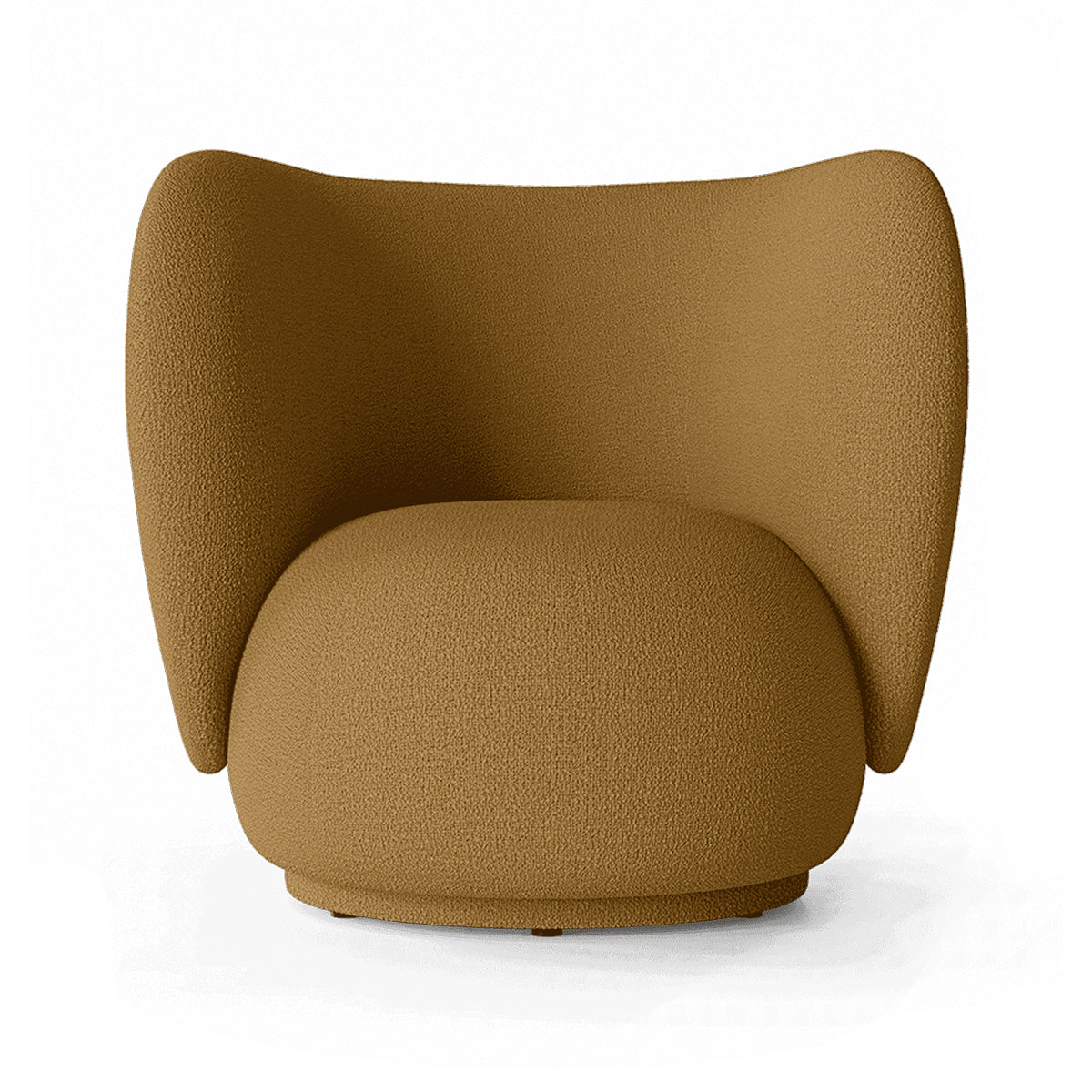 Rico Lounge Chair Wool Boucle Sugar Kelp - ferm LIVING