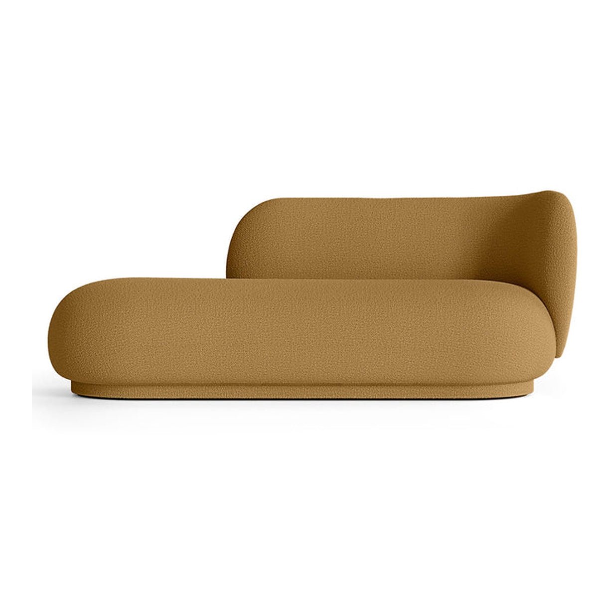 Rico Divan Boucle Off White - Left or Right Chaise Longue - ferm LIVING