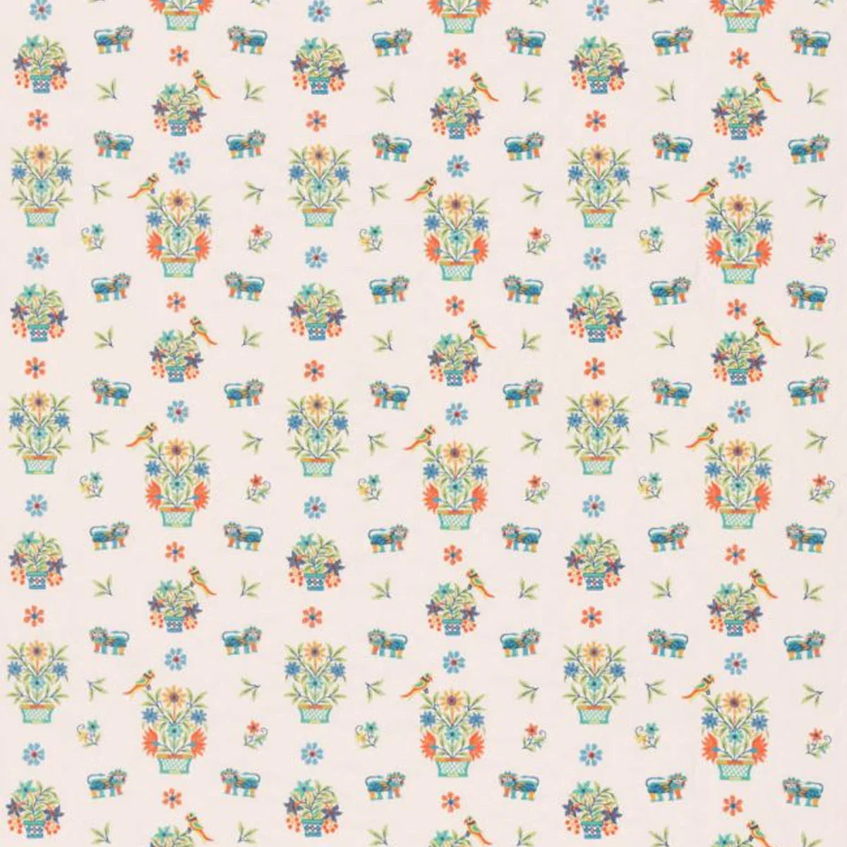 Roar Stitch Fabric - GP&J Baker X Kit Kemp