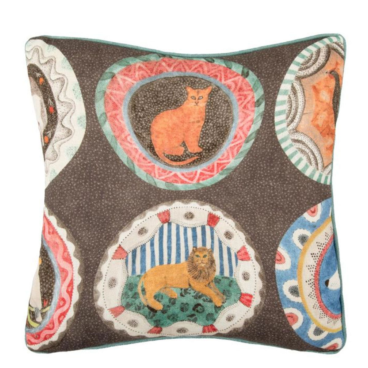 Robina&#39;s Dinner Party Cushion - GP&amp;J Baker X Kit Kemp