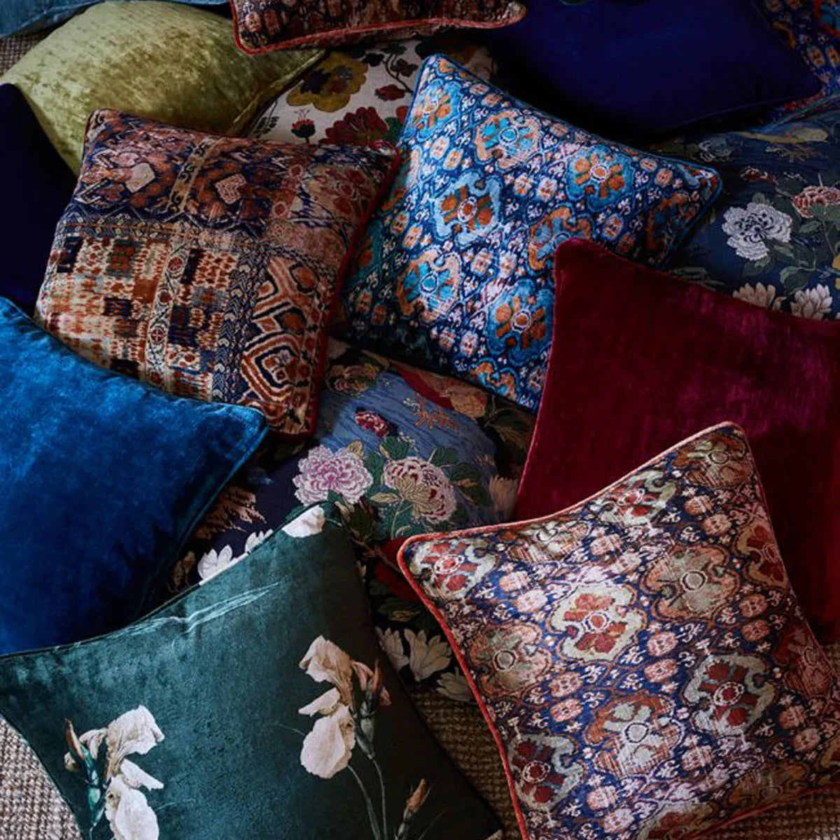 Rockbird Velvet Fabric - GP&J Baker