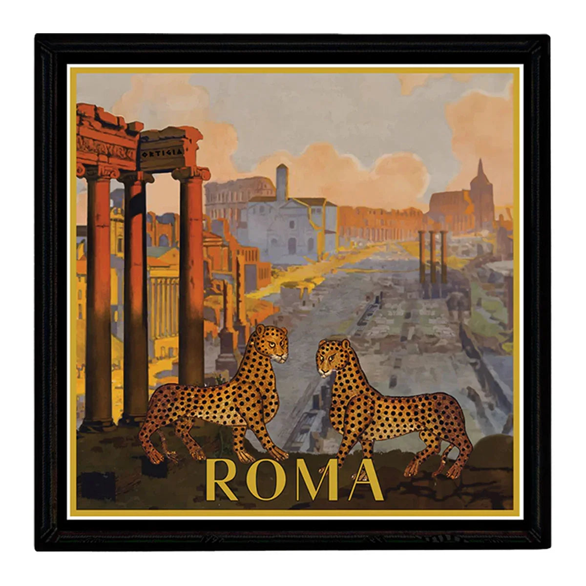 Small Square Tray - Ortigia
