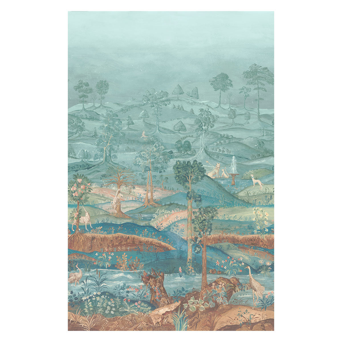 Royal Park Panel Wallpaper - GP&amp;J Baker